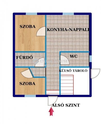 Eladó családi ház, Szombathelyen 67.9 M Ft, 5 szobás