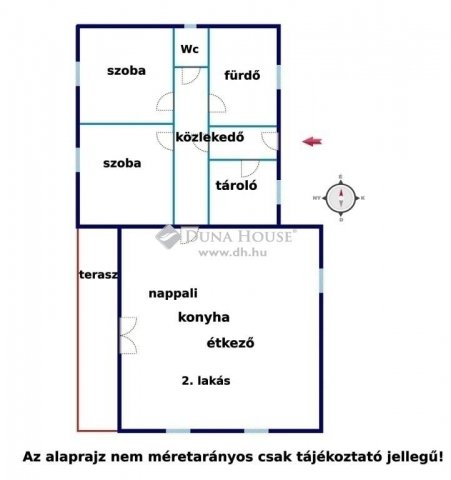 Eladó családi ház, Mendén 59.901 M Ft, 3 szobás