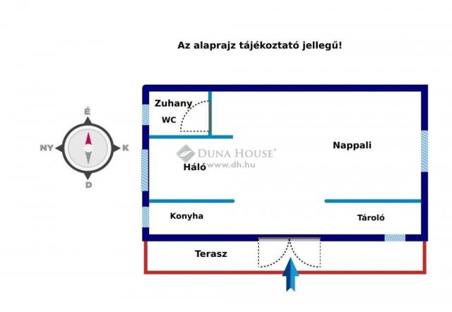 Eladó családi ház, Monorierdőn 23 M Ft, 1 szobás