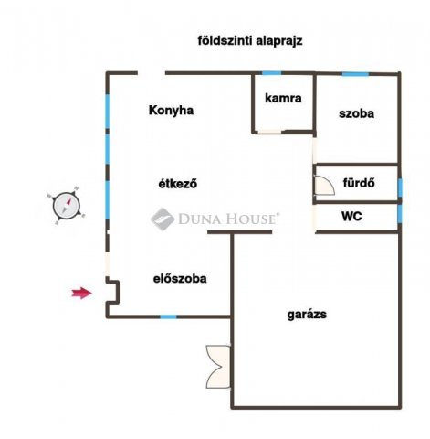 Eladó családi ház, Balatonfőkajáron 60 M Ft, 3+1 szobás