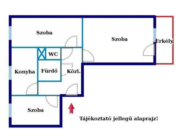 Eladó panellakás, Dunakeszin, Iskola utcában 41 M Ft, 2+1 szobás