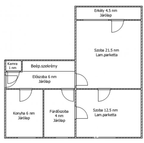 Eladó téglalakás, Salgótarjánban 18 M Ft, 2 szobás