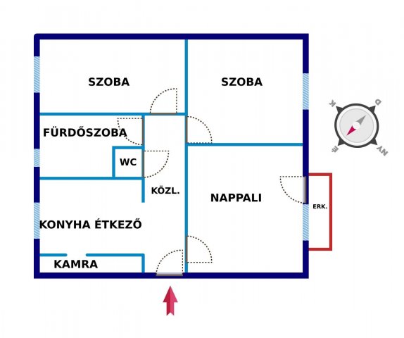 Eladó téglalakás, Lajosmizsén 41.9 M Ft, 3 szobás