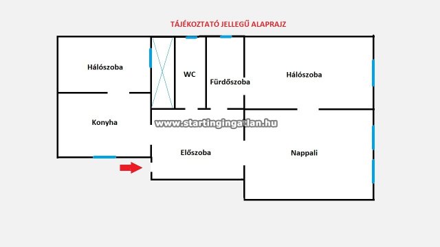 Eladó téglalakás, Budapesten, VI. kerületben 153 M Ft, 3 szobás