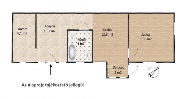 Eladó családi ház, Szigethalmon 33.9 M Ft, 2 szobás