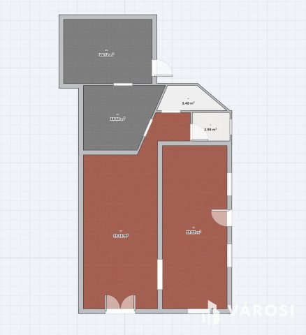 Eladó üzlethelyiség, Bicskén 44.9 M Ft, 2 szobás