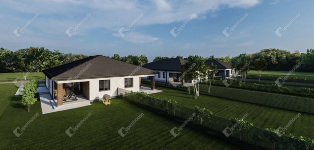 Eladó ikerház, Héderváron 73 M Ft, 4 szobás