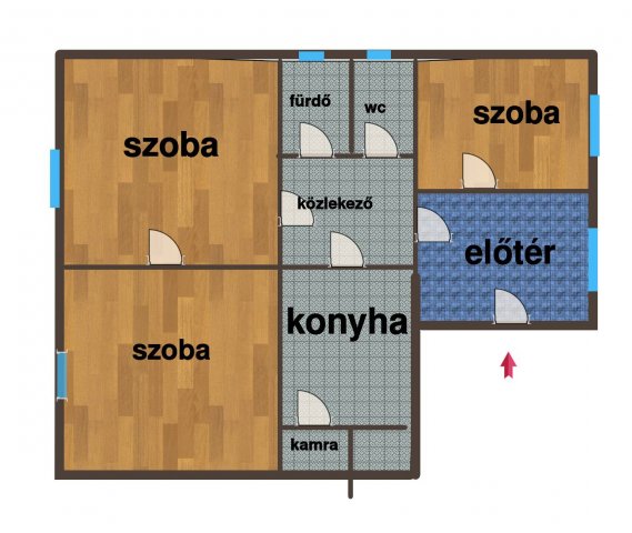 Eladó családi ház, Budapesten, XVIII. kerületben 69.9 M Ft