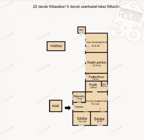 Eladó családi ház, Lajosmizsén 69.9 M Ft, 2 szobás