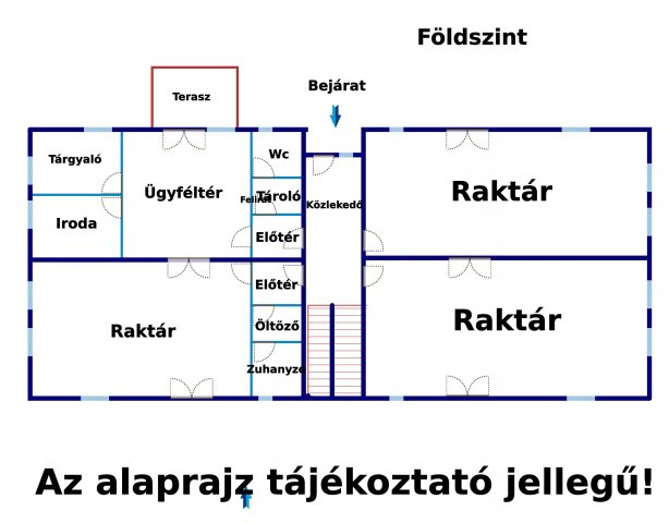 Kiadó iroda, Taksonyon 2500 E Ft / hó / költözzbe.hu