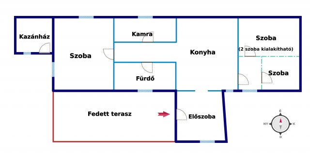 Eladó mezogazdasagi ingatlan, Kecskeméten 33.2 M Ft, 2 szobás