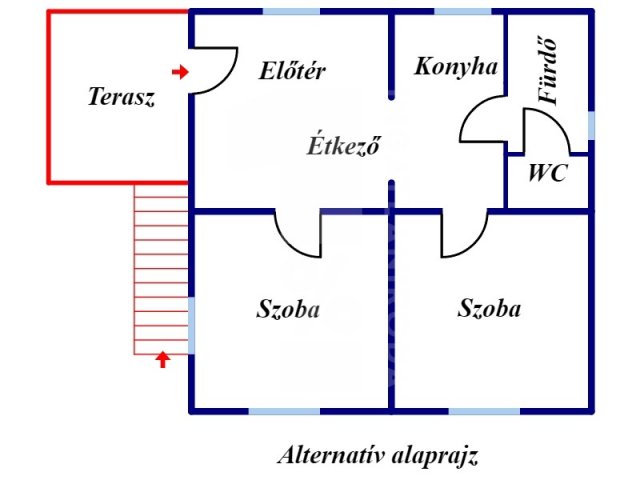 Eladó családi ház, Pécsváradon 22.5 M Ft, 2 szobás