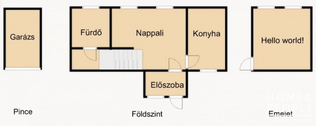 Eladó családi ház, Szatymazon 31.9 M Ft, 2 szobás