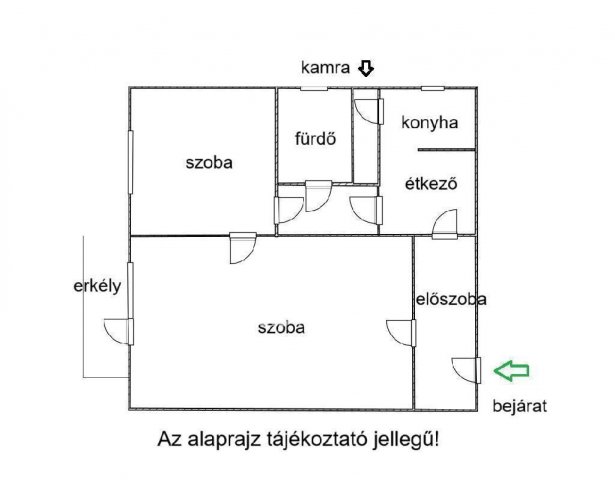 Eladó téglalakás, Budapesten, IX. kerületben 52.7 M Ft, 2 szobás