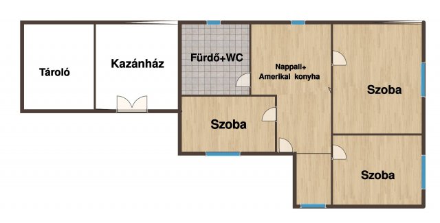 Eladó családi ház, Tápióbicskén 37.9 M Ft, 4 szobás
