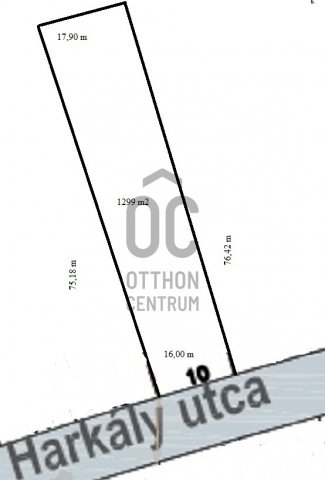 Eladó telek, Érden, Harkály utcában 49.9 M Ft