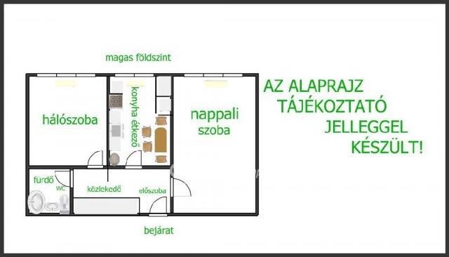 Eladó panellakás, Hajdúböszörményen 31.5 M Ft, 2 szobás