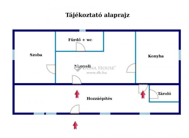 Eladó családi ház, Pilisen 22.999 M Ft, 2 szobás