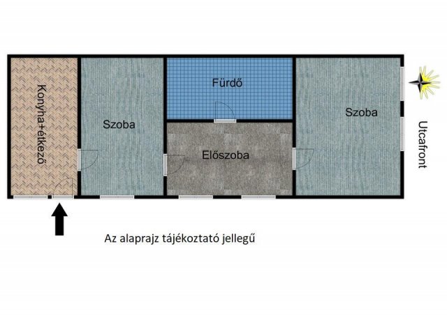 Eladó családi ház, Vaján 14.9 M Ft, 2 szobás