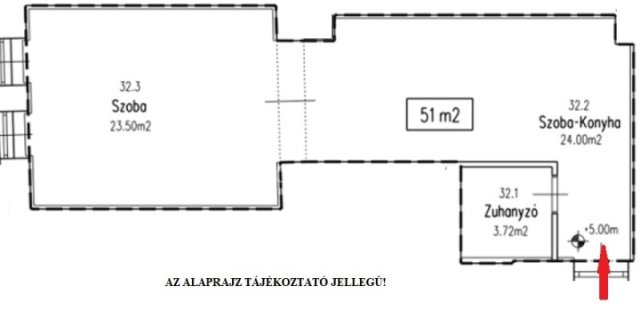 Eladó téglalakás, Budapesten, XIII. kerületben 84.4 M Ft