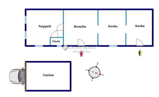 Eladó családi ház, Lánycsókon 16.4 M Ft, 3 szobás