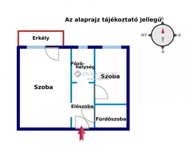 Eladó panellakás, Dunakeszin 34.9 M Ft, 2 szobás