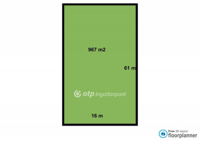 Eladó telek, Hosszúpályin 3.5 M Ft / költözzbe.hu