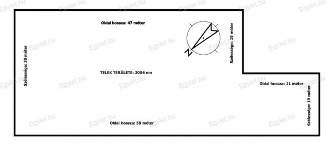 Eladó telek, Monoron 54.8 M Ft / költözzbe.hu