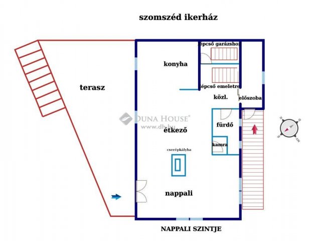 Eladó ikerház, Érden 87 M Ft, 3+3 szobás / költözzbe.hu