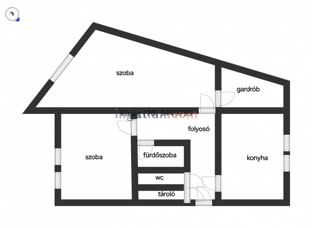 Eladó panellakás, Debrecenben, Wesselényi utcában 41.8 M Ft