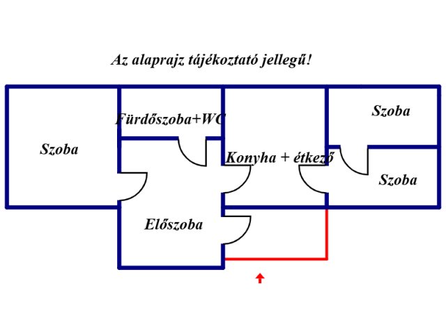 Eladó családi ház, Nyírbogdányon 22.999 M Ft, 3 szobás