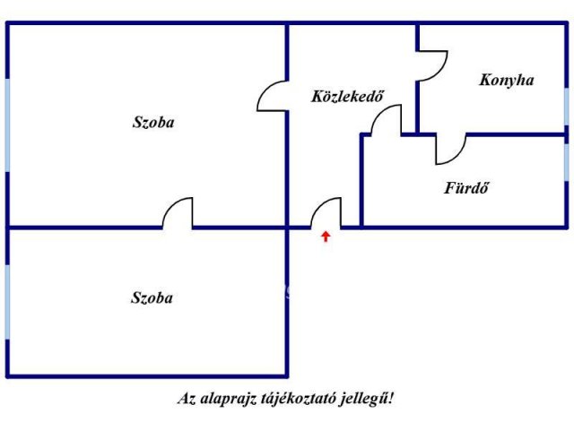 Eladó téglalakás, Szegeden 33.9 M Ft, 2 szobás