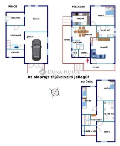 Eladó családi ház, Várpalotán 77 M Ft, 5 szobás