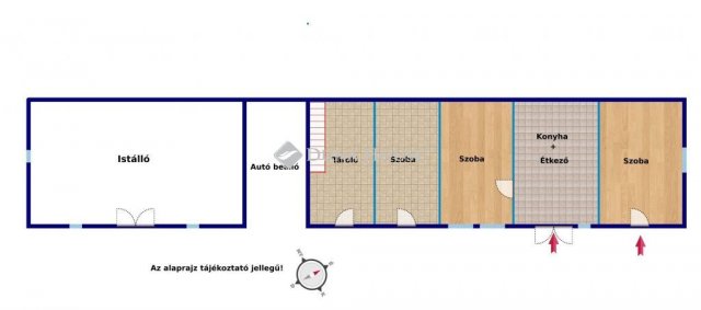 Eladó családi ház, Magyarkeszin 6.6 M Ft, 3 szobás