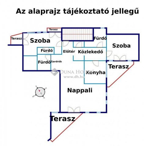 Eladó téglalakás, Szentendrén 205 M Ft, 3 szobás