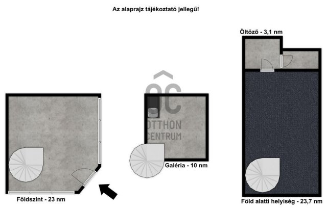 Kiadó ipari ingatlan, Budapesten, V. kerületben 450 E Ft / hó