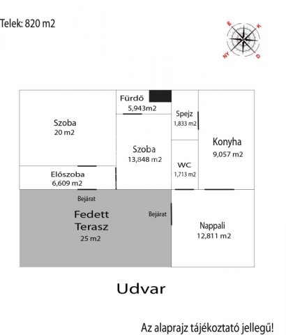 Eladó családi ház, Váchartyánon 45 M Ft, 3 szobás