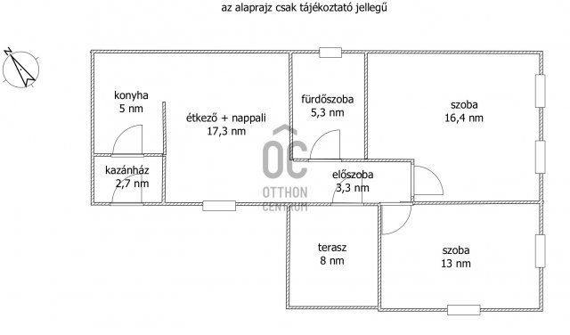 Eladó családi ház, Csemőn 39.9 M Ft, 2 szobás