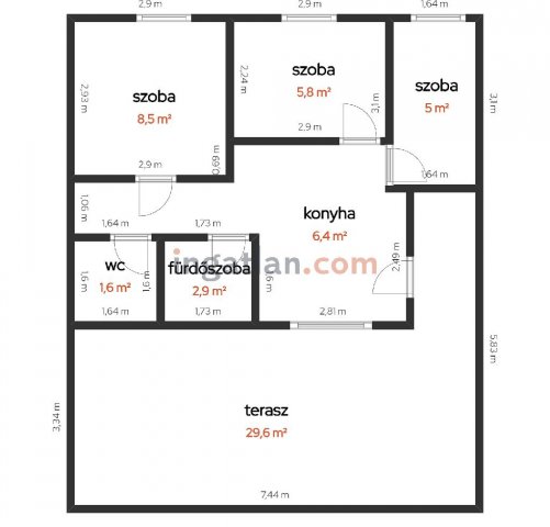 Eladó nyaraló, Tiszakécskén 23.99 M Ft / költözzbe.hu