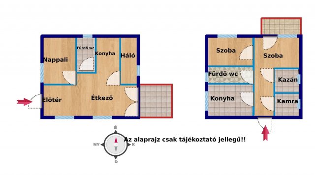 Eladó családi ház, Felsőpakonyban 110 M Ft, 4 szobás