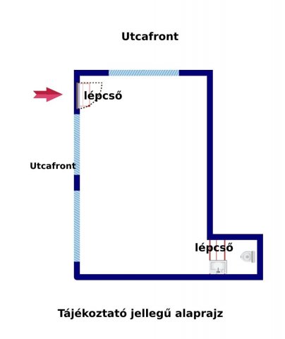 Kiadó üzlethelyiség, Budapesten, XIII. kerületben, Ipoly utcában