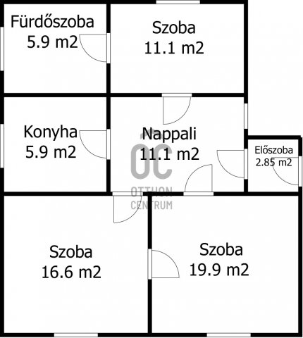 Eladó családi ház, Kurityánon 15.8 M Ft, 3 szobás