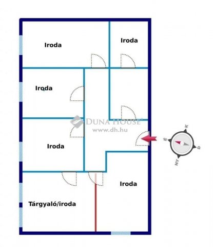 Kiadó iroda, Pécsett 644 E Ft / hó / költözzbe.hu