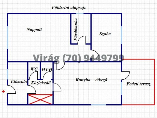 Kiadó családi ház, albérlet, Debrecenben 450 E Ft / hó