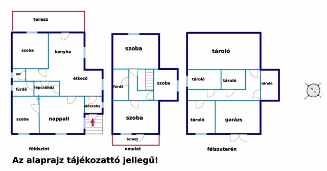 Eladó családi ház, Szentmártonkátán 49.9 M Ft, 7 szobás