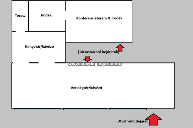 Kiadó üzlethelyiség, Budapesten, IX. kerületben 5000 E Ft / hó