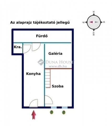Eladó téglalakás, Budapesten, VI. kerületben 59.9 M Ft, 1 szobás