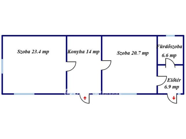 Eladó családi ház, Hajdúszováton 8.3 M Ft, 2+1 szobás