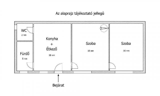 Eladó téglalakás, Budapesten, XX. kerületben 47.5 M Ft, 2 szobás