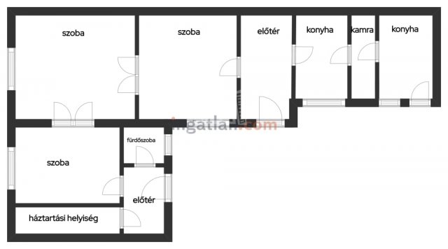 Eladó családi ház, Szigetújfalun 58 M Ft, 3 szobás